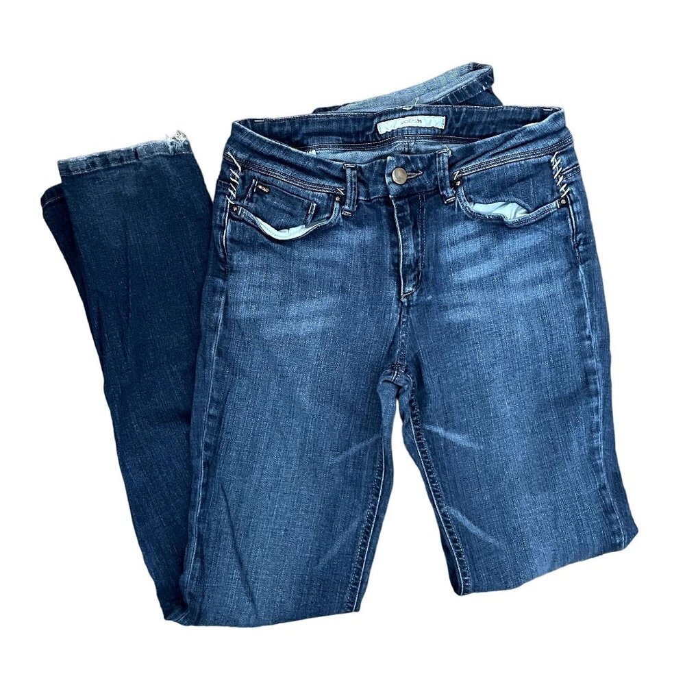 Joe's Jeans muse shop ft dark wash denim jeans comfortable casual pants cotton